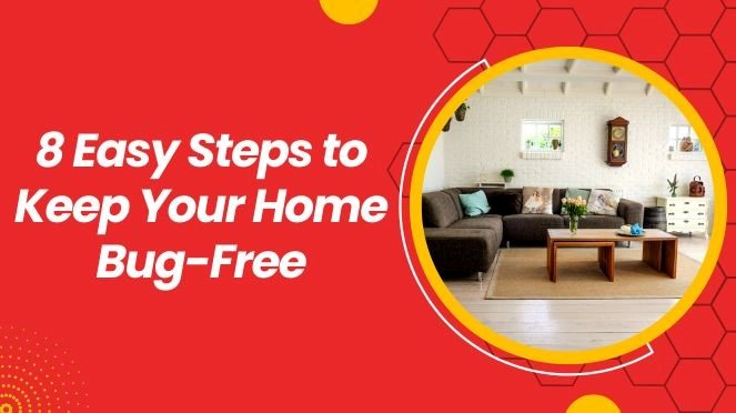 8 EASY STEPS TO KEEP YOUR HOME BUG-FREE